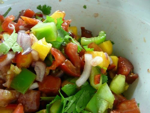 Peach Salsa Fresca
